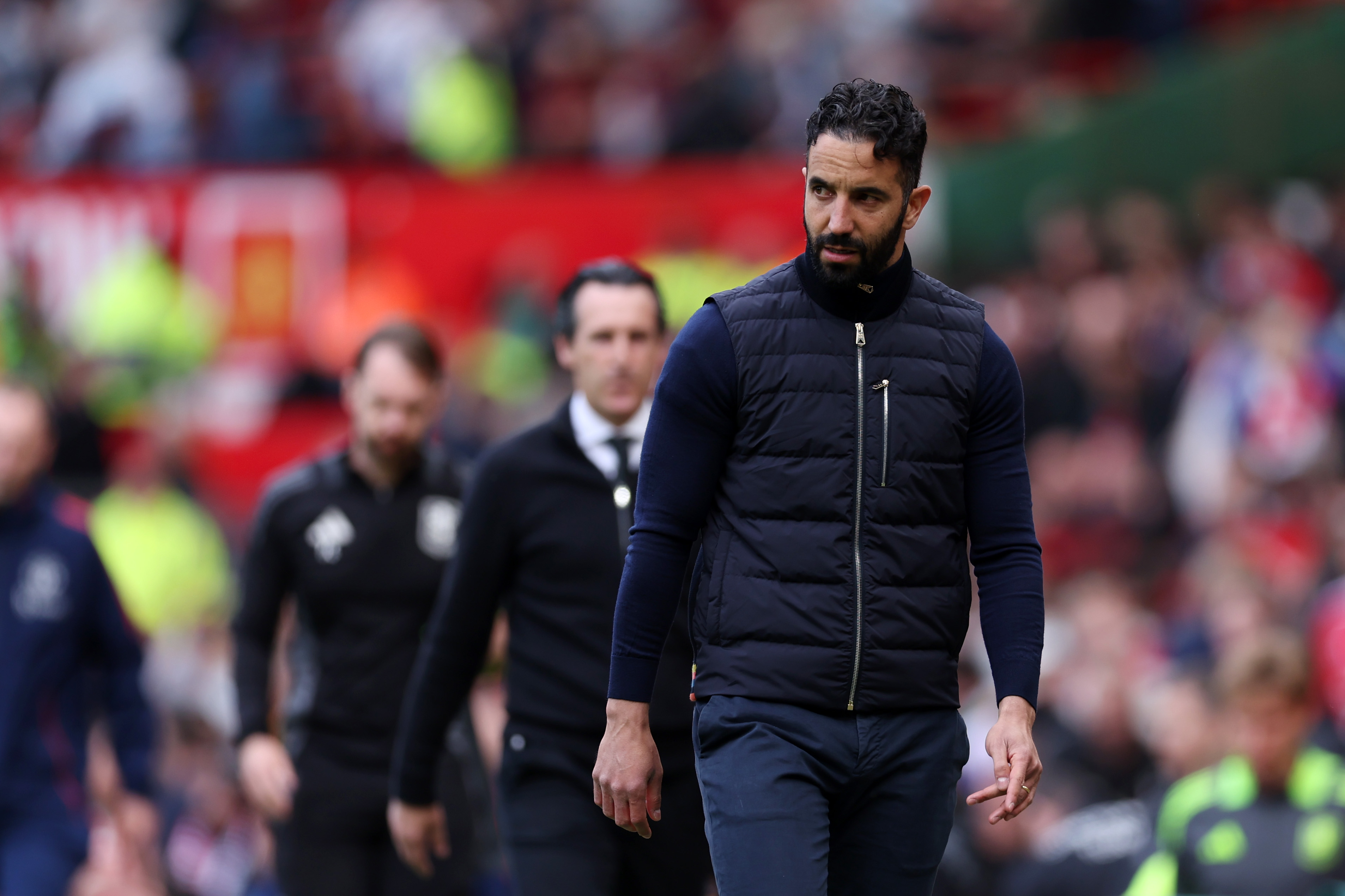 Ruben Amorim on the touchline