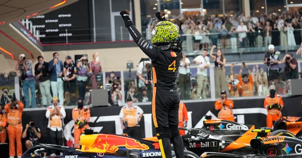 Lando Norris clinches his first F1 title at Abu Dhabi Grand Prix
