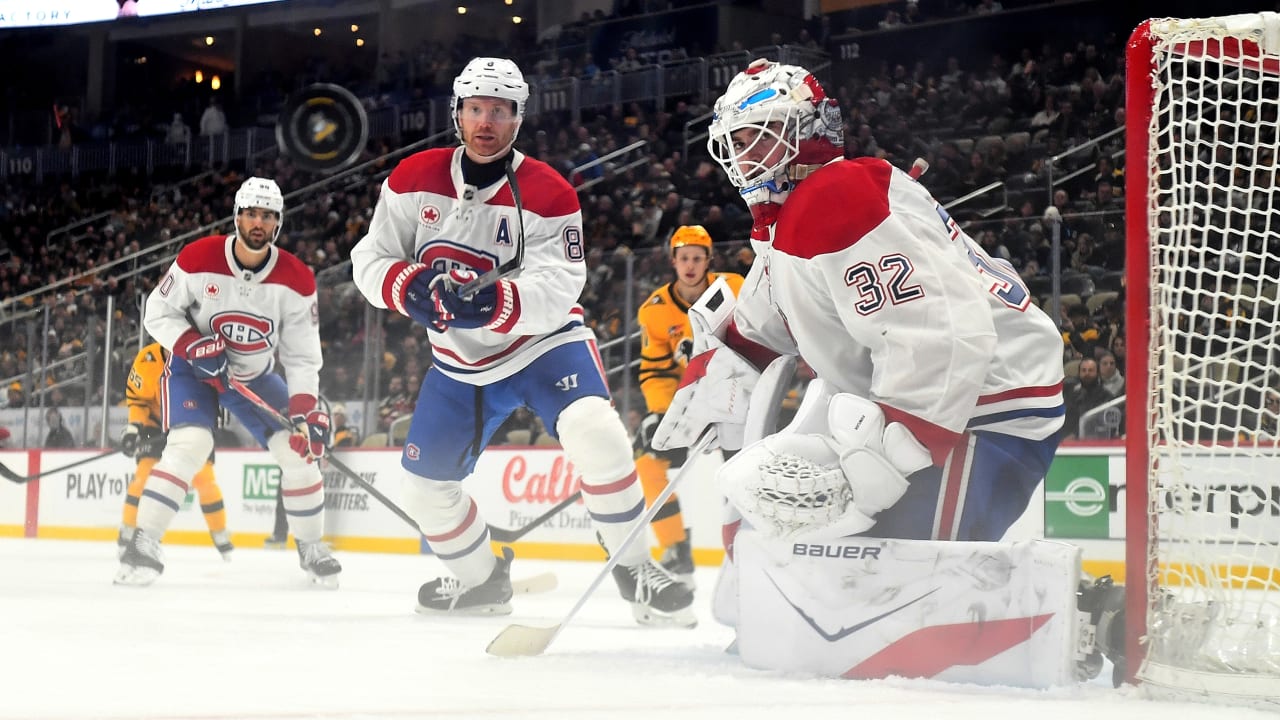 Fowler joins elite list of Canadiens’ goalies to win 1st NHL start against Penguins 