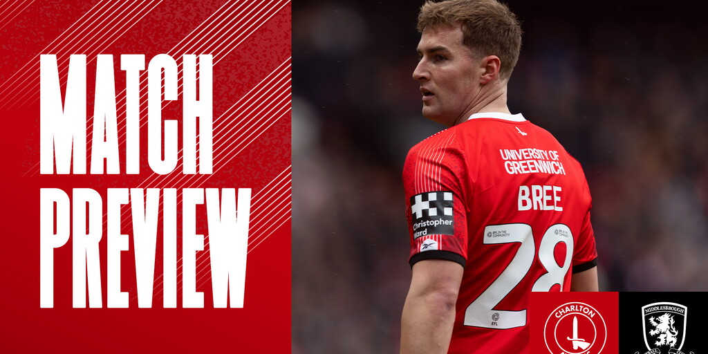 MATCH PREVIEW | Charlton v Middlesbrough