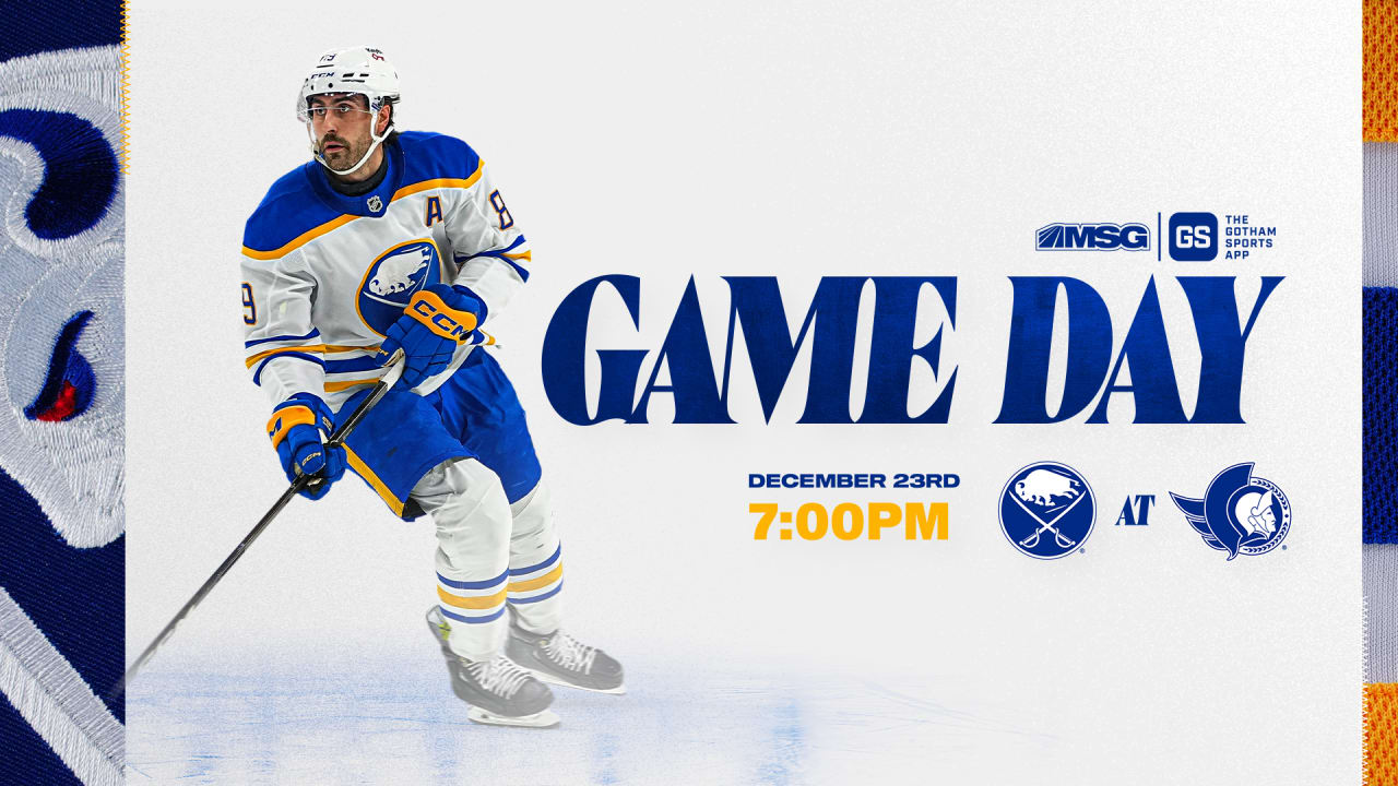 Sabres at Senators | How to watch, lineup notes, and storylines