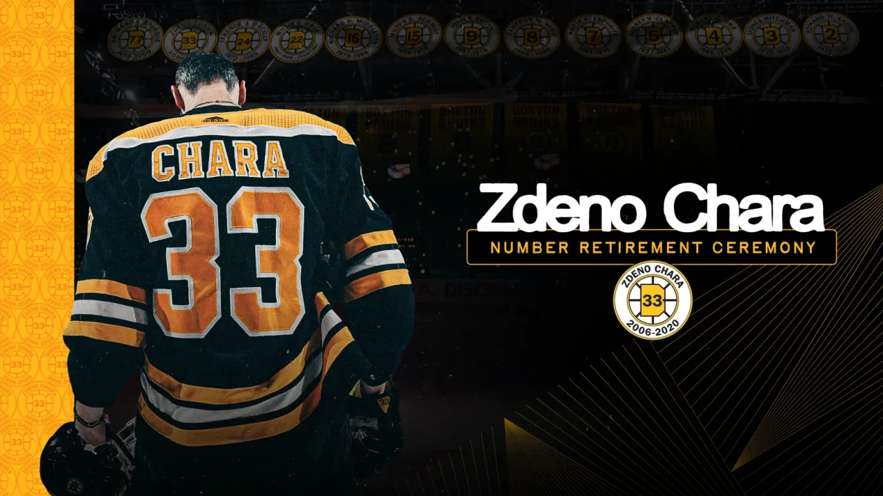 Bruins Announce Additional Details for Zdeno Chara Number Retirement on Jan. 15