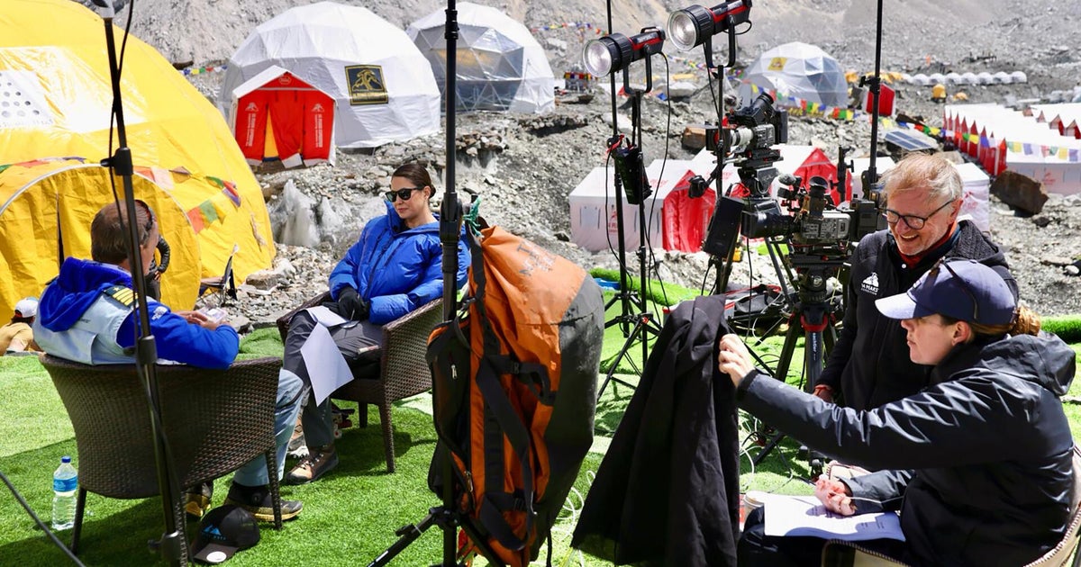 What it takes to film 60 Minutes on Mount Everest