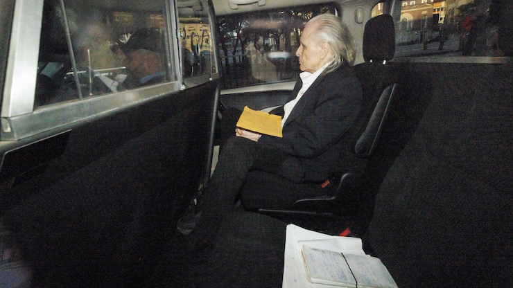 Disgraced fashion mogul Peter Nygard pictured arriving at a Toronto courthouse in October 2023. In 2020, U.S. authorities sought to interview Andrew Mountbatten-Windsor, then Prince Andrew, over his connections with both Nygard and Jeffrey Epstein.