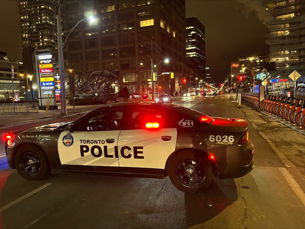 Lamborghini driver flees after striking pedestrian