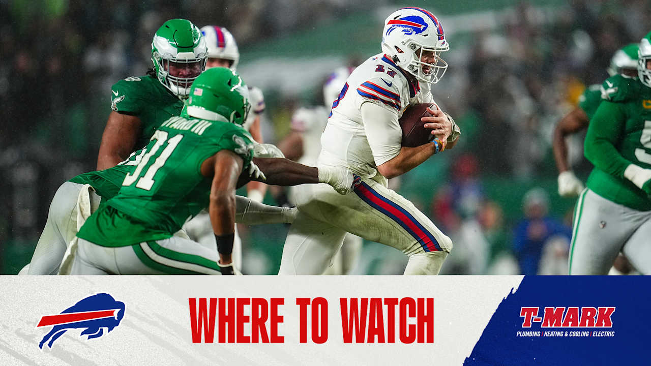 Buffalo Bills vs. Philadelphia Eagles | Where to watch, stream and listen