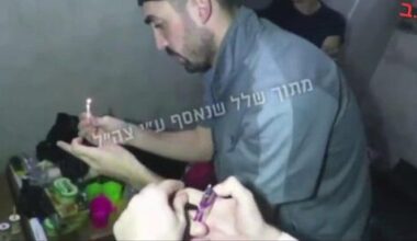 New footage shows six slain hostages marking Hanukkah in Gaza tunnel, singing through