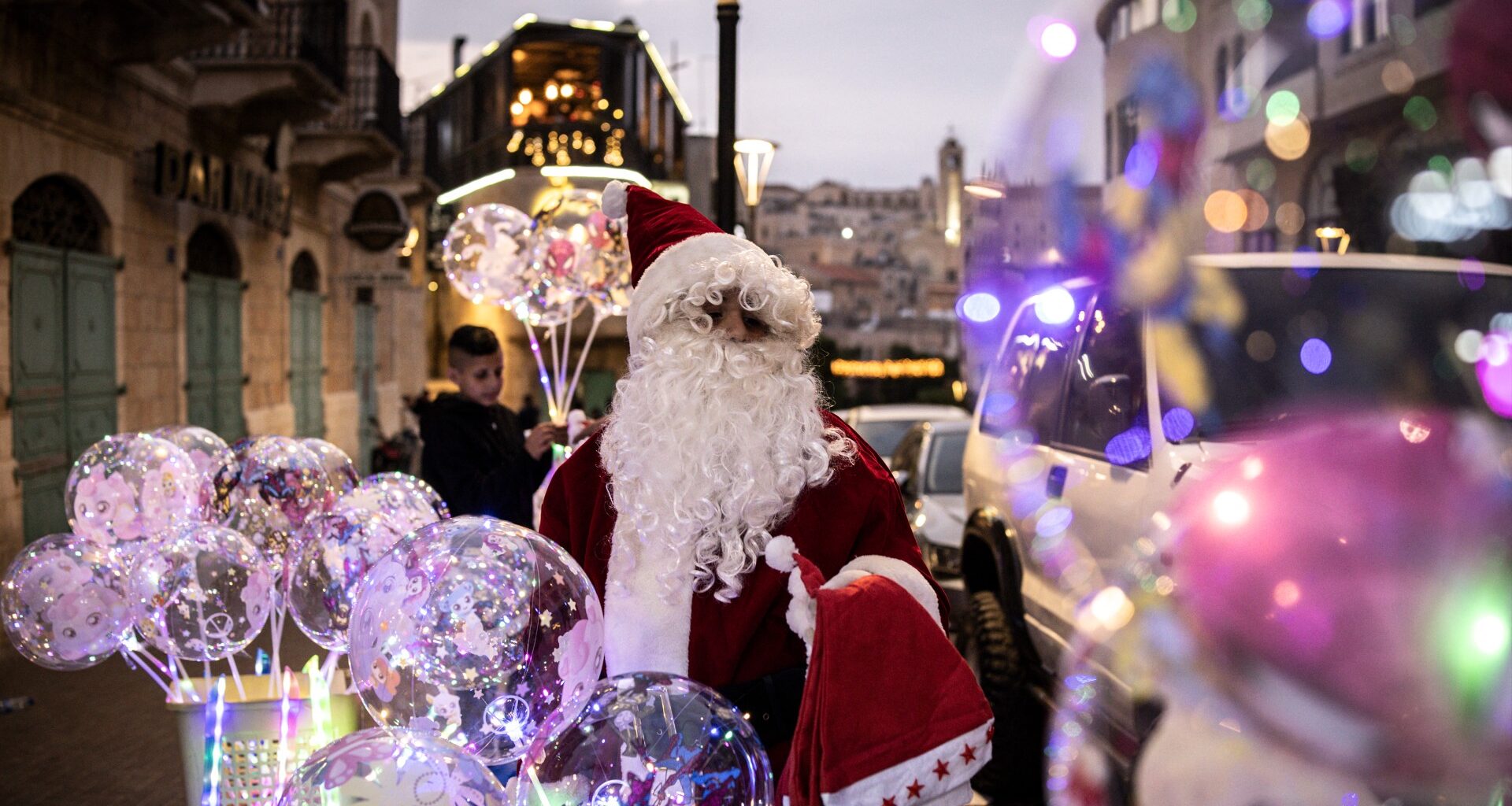 Israeli forces detain Santa Clause in raid on Palestinian Christmas celebration