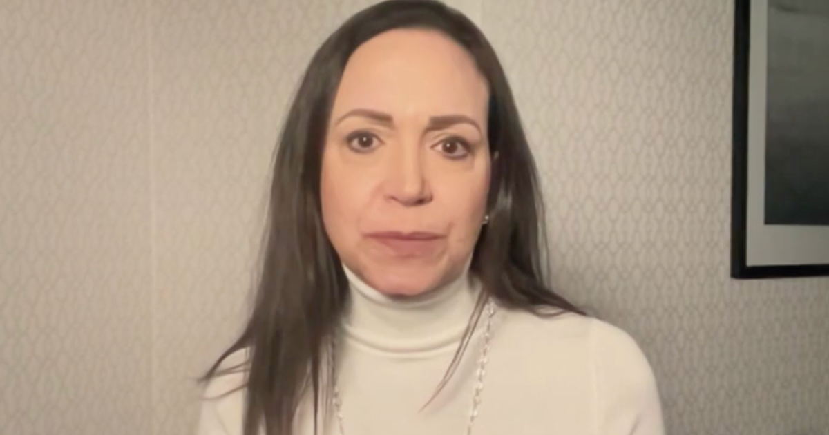 María Corina Machado says "I absolutely support President Trump's strategy" on Venezuela