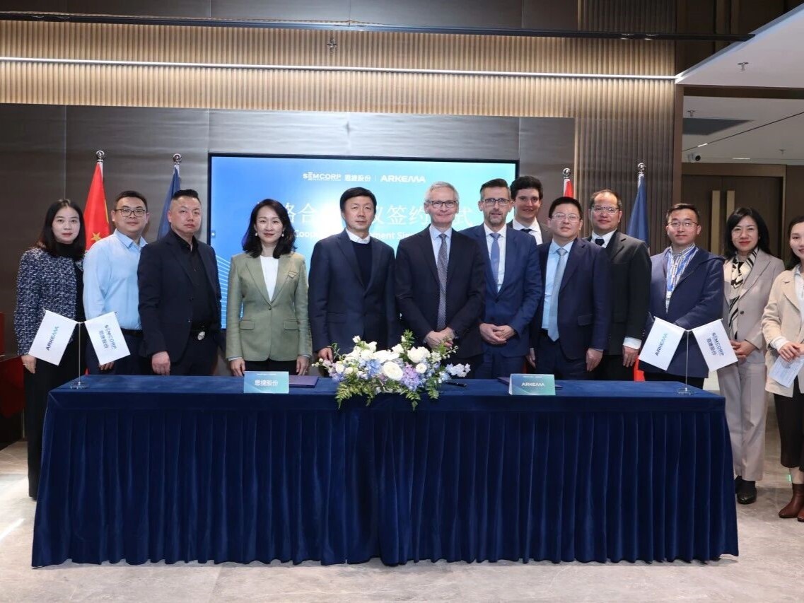 Arkema and Semcorp sign a strategic partnership in battery separators