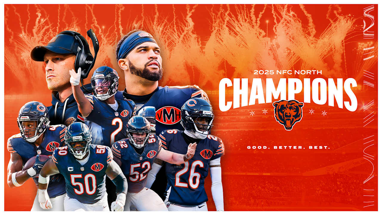NFC North Champions! Bears clinch division title