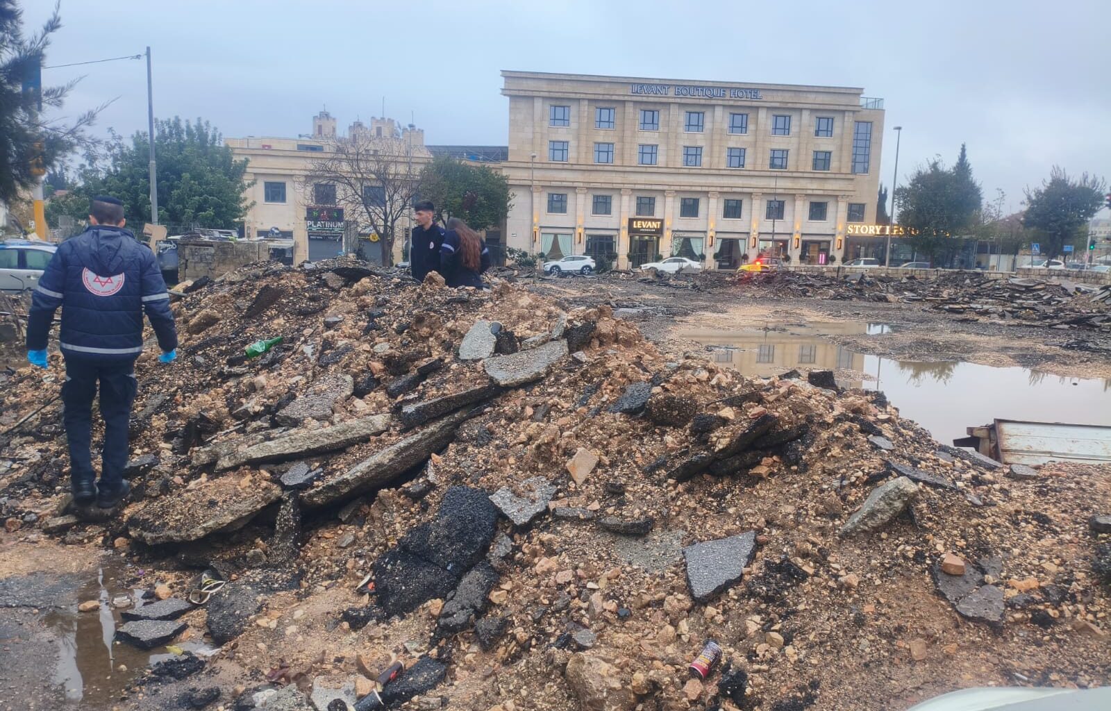 One dead in East Jerusalem, teen missing in Tel Aviv area as storm expected to abate