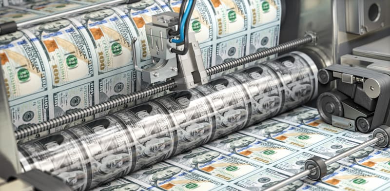 Dollars credit: Shutterstock