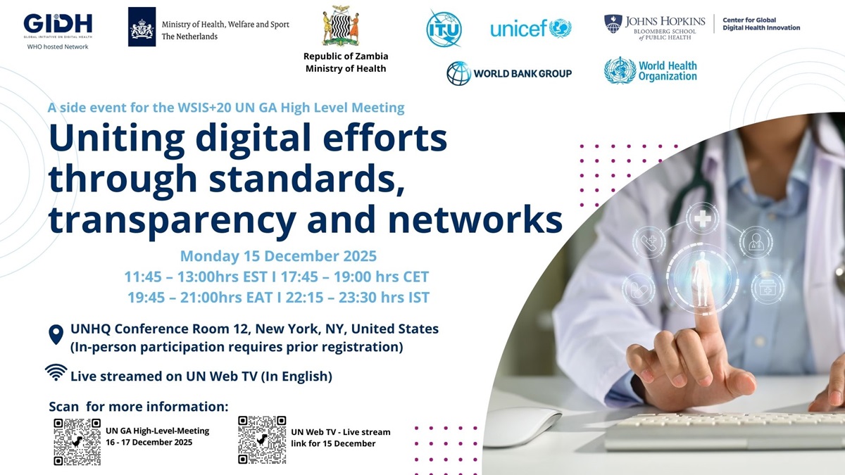 Uniting digital efforts through standards, transparency and networks