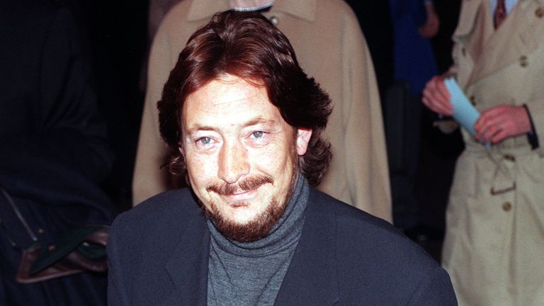 Chris Rea arrives at the Odeon Leicester Square for the opening of the London Film Festival in 1996. Pic: PA