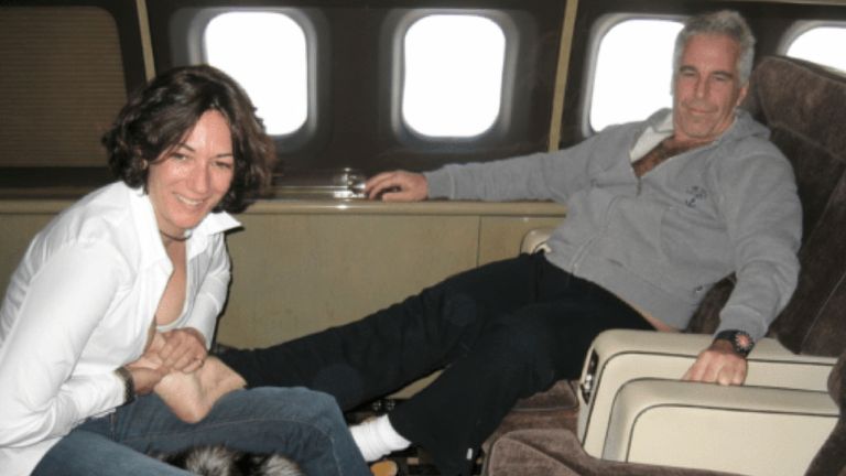 Jeffrey Epstein with Ghislaine Maxwell. Pic: U.S. Department of Justice via AP