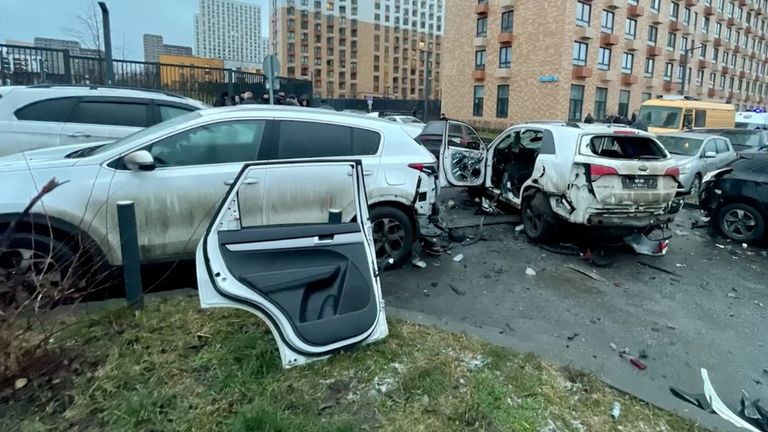 Sarvarov was the least senior commander to be killed on Russia soil. Pic: Reuters