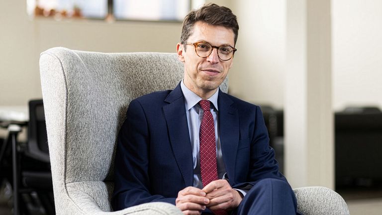 Nuno Loureiro. Pic: Jake Belcher/MIT via AP