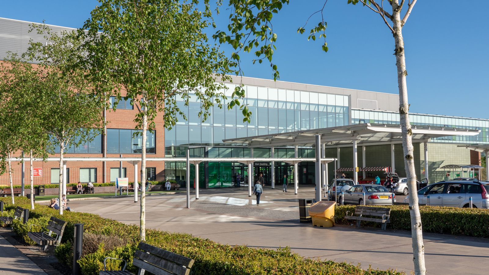 Entrance to Royal Stoke University Hospital. File pic: BackyardProduction/iStock
