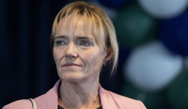 Nurse Sandie Peggie in Dundee on Thursday. Pic: PA