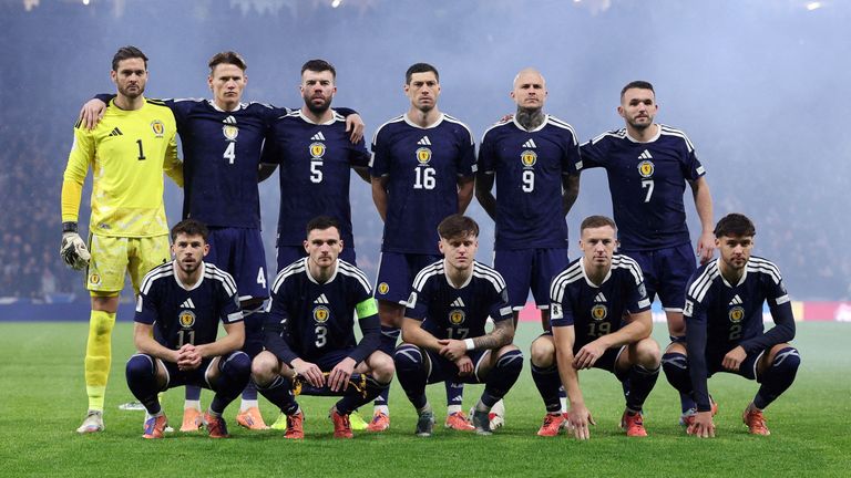 England and Scotland have qualified for next year's World Cup. Pics: Reuters