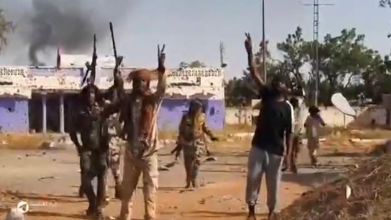 Grab from RSF social media channels in Al Fashir, Sudan