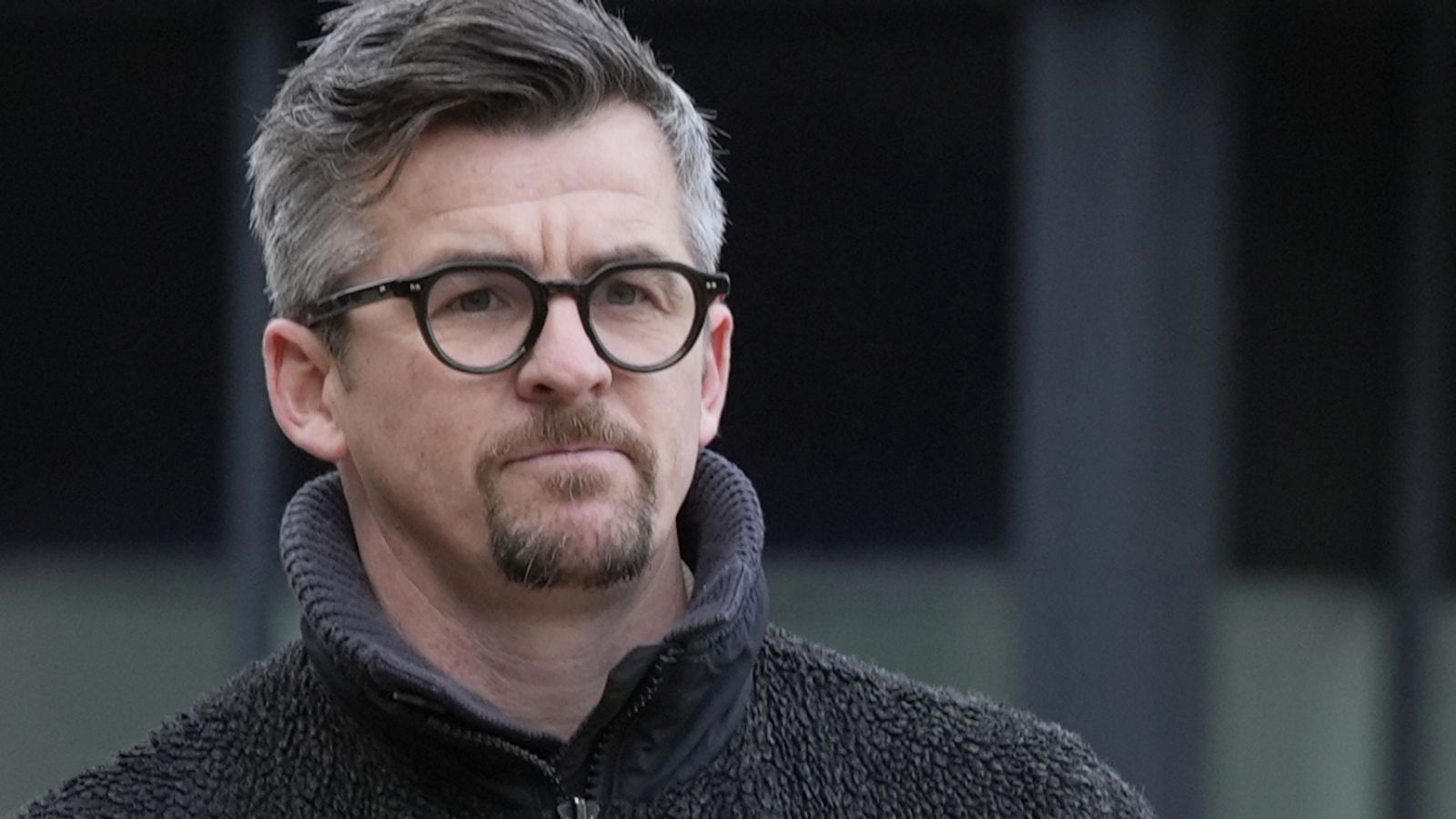 Joey Barton arrived at Liverpool Crown Court ahead of his sentencing for sending grossly offensive social media posts