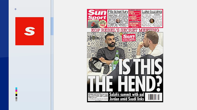 Mo Salah has been pictured meeting former Liverpool team-mate Jordan Henderson at a restaurant in Chelsea amid uncertainty over his future