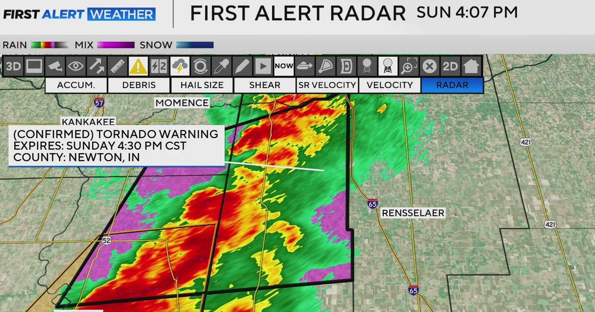 Severe storms hit Chicago area, parts of Northwest Indiana