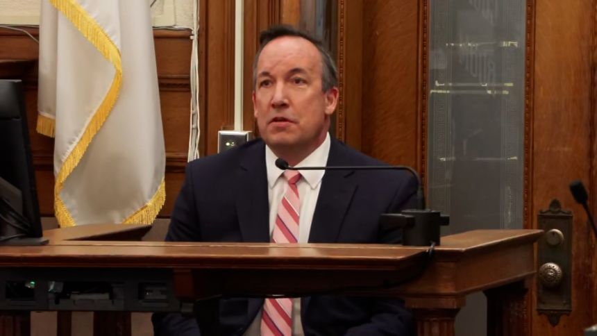 Life insurance agent Mark Selvaggi, seen testifying during Brian Walshe's murder trial, said he sold Ana Walshe two life insurance policies after her husband was denied.