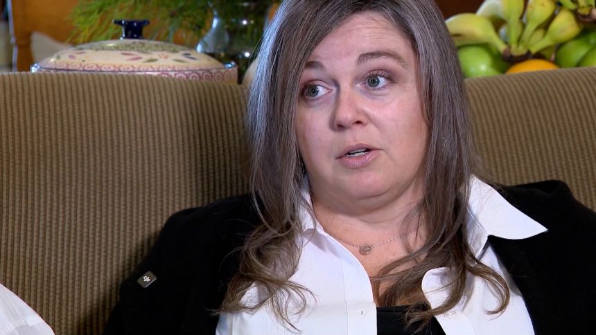 Michelle Newton sits with her father retelling how this story unfolded.