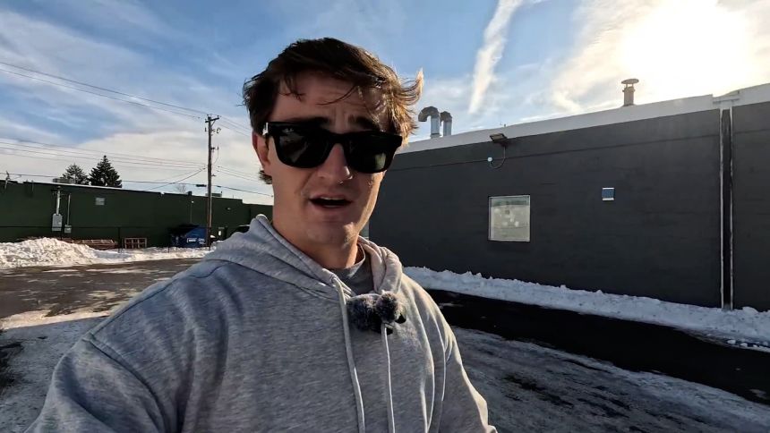 Nick Shirley, a 23-year-old YouTube creator.