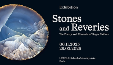 L’ÉCOLE, School of Jewelry Arts, supported by Van Cleef & Arpels, presents the 'Stones and Reveries: The Poetry and Minerals of Roger Caillois' exhibition