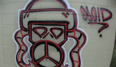 'Brazen' tagger left mark in Dunedin