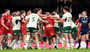 Springboks star gets 12-match suspension for eye gouge against Wales