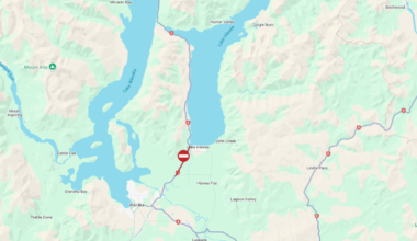 Fallen trees close roads and hit powerlines