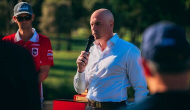 NRL 2026, St George Illawarra Dragons, Rugby League Las Vegas, Tim Watsford, rebuild, Red V