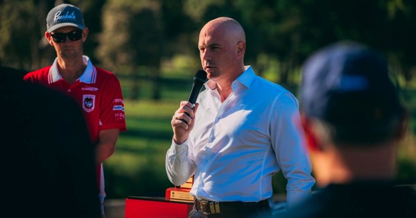 NRL 2026, St George Illawarra Dragons, Rugby League Las Vegas, Tim Watsford, rebuild, Red V