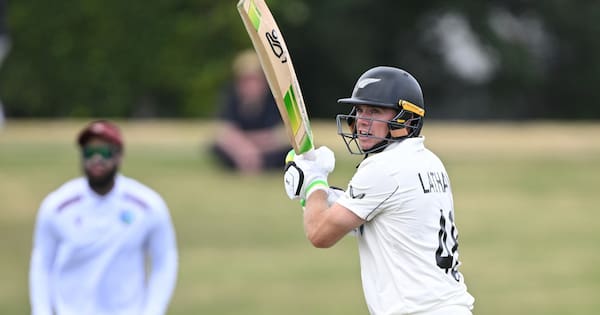 Latham, Conway celebrate half centuries in confident start for Black Caps