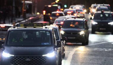 Traffic delays expected as taxis drive no more than 20km/h in protest