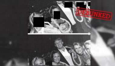 How a real photo of Donald Trump linked to Jeffrey Epstein was doctored using AI