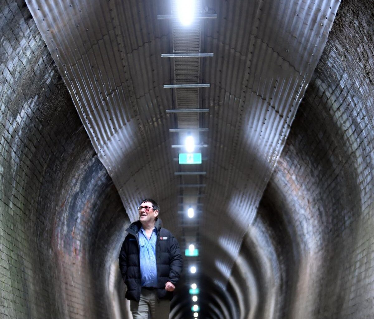 First stage of tunnels trail open