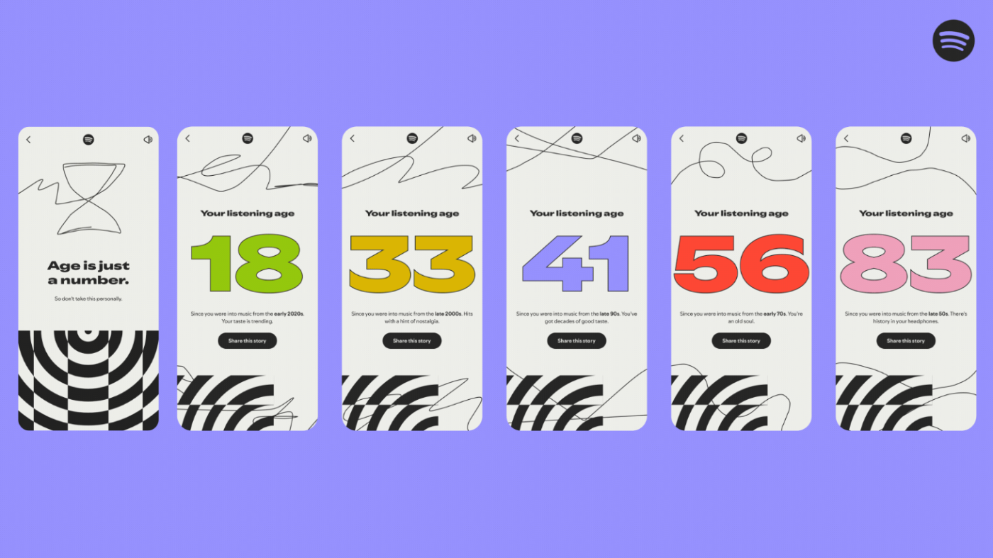 What your Spotify Wrapped listening age means : NPR