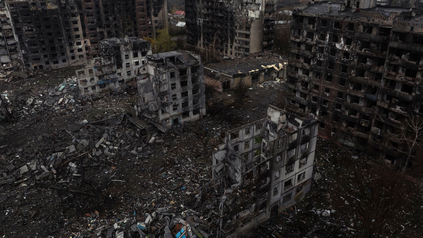 Ukraine's last eastern strongholds hang on in Russia's fight for Donbas : NPR