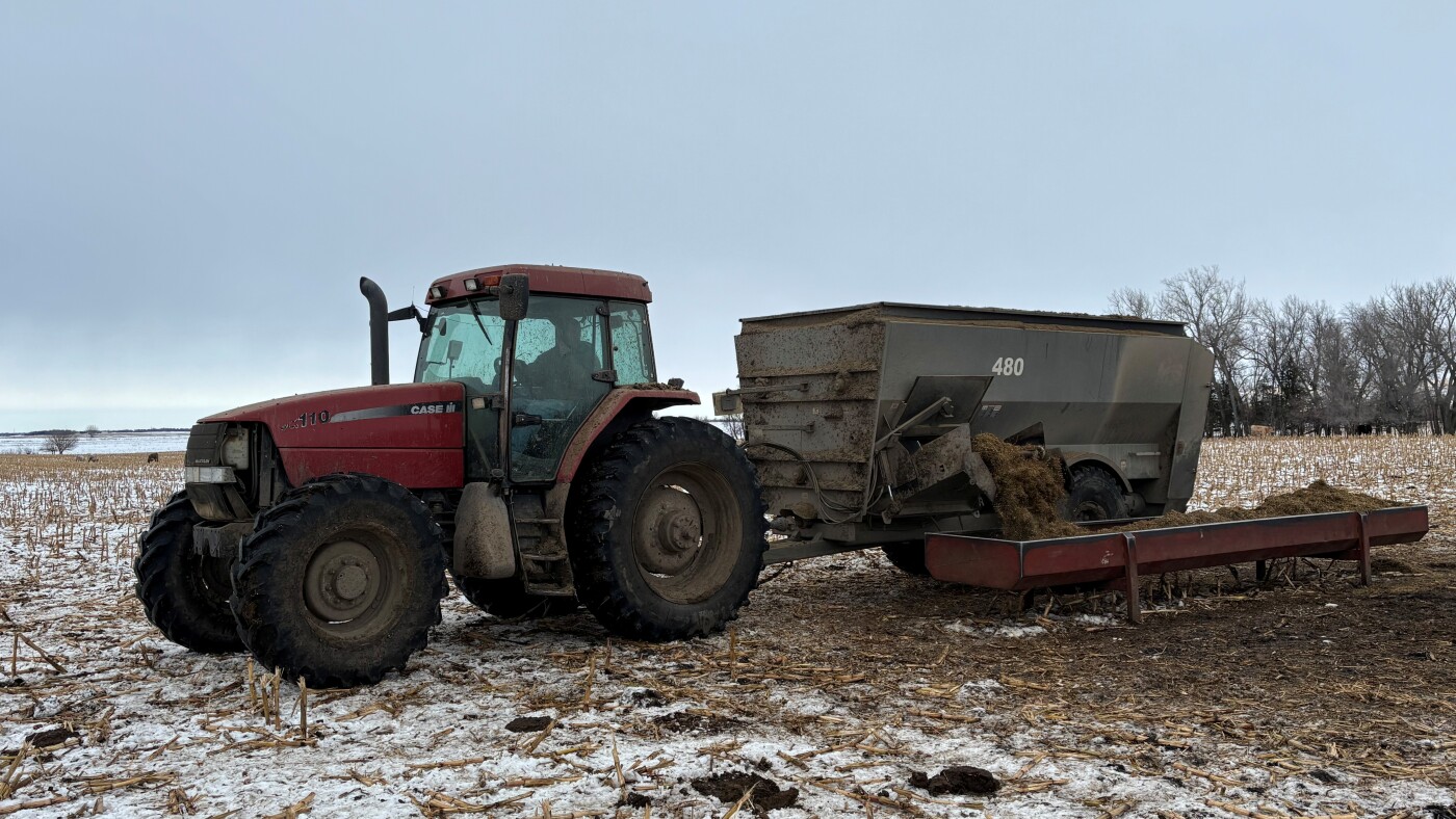 Many farmers are going into 2026 on the brink : NPR