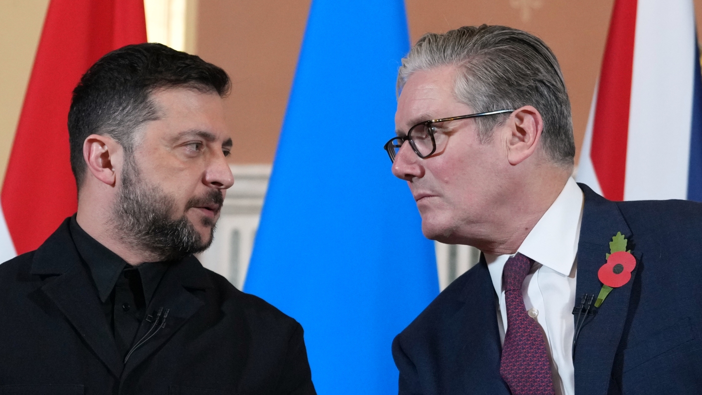 Zelenskyy heads to London for more Ukraine peace talks. Here’s what to know : NPR