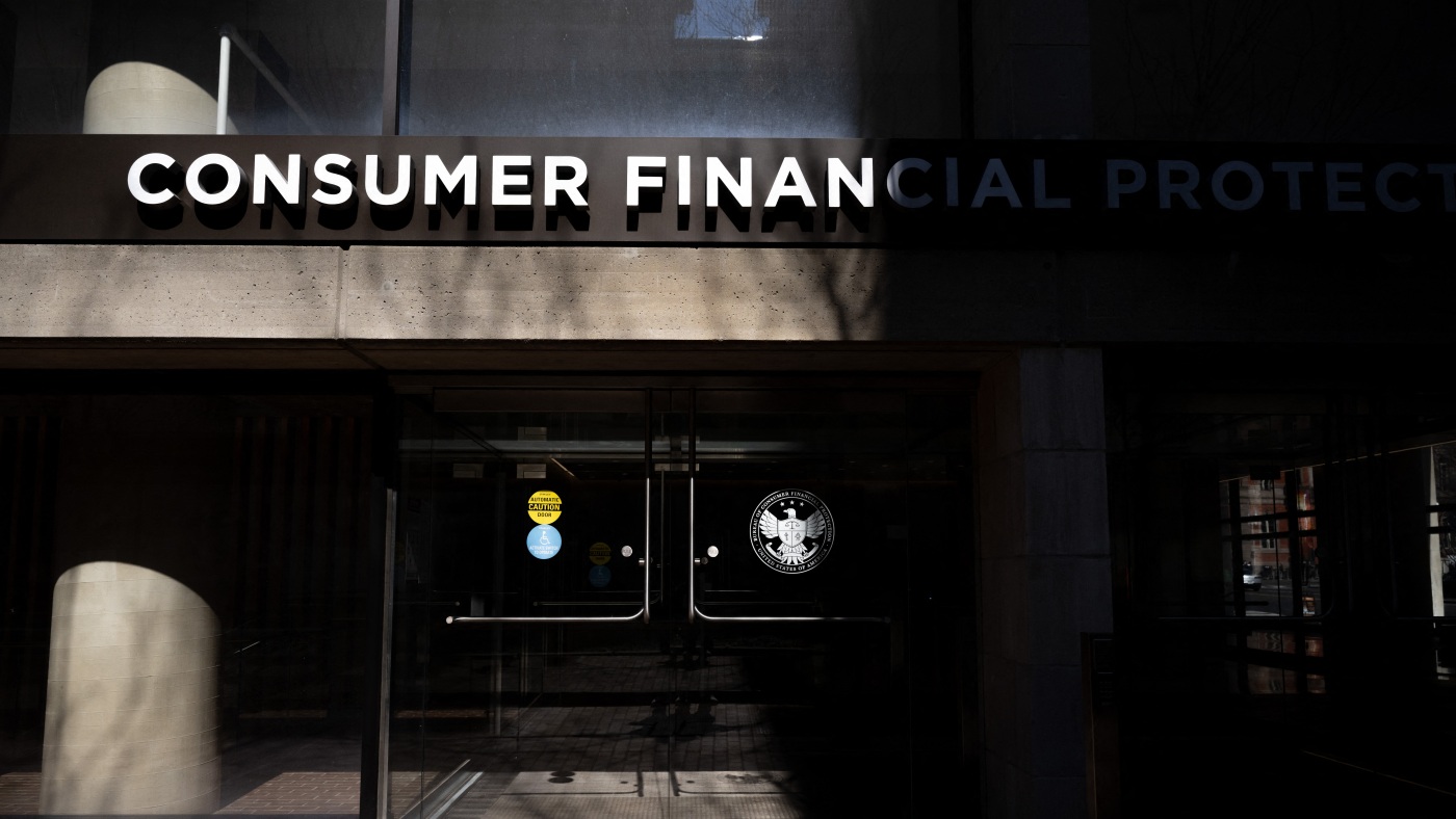States sue the Trump administration over CFPB funding : NPR