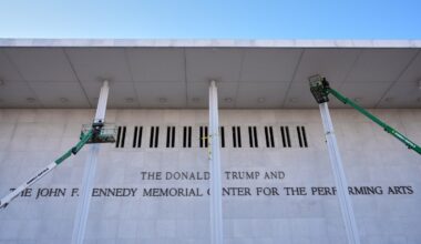 Kennedy Center criticizes musician who canceled performance after Trump name added to building