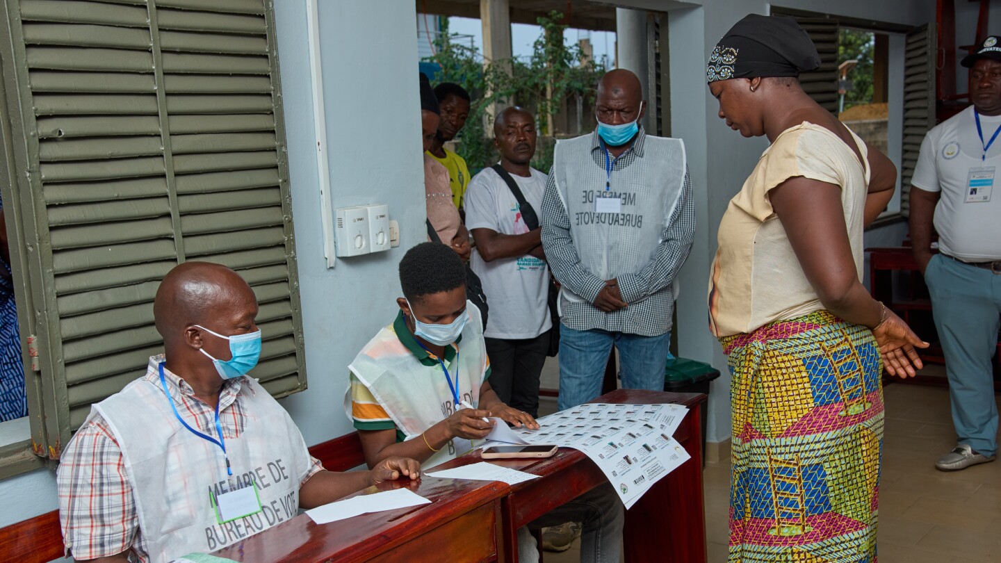 Guineans vote for a new president in the first election since a 2021 coup
