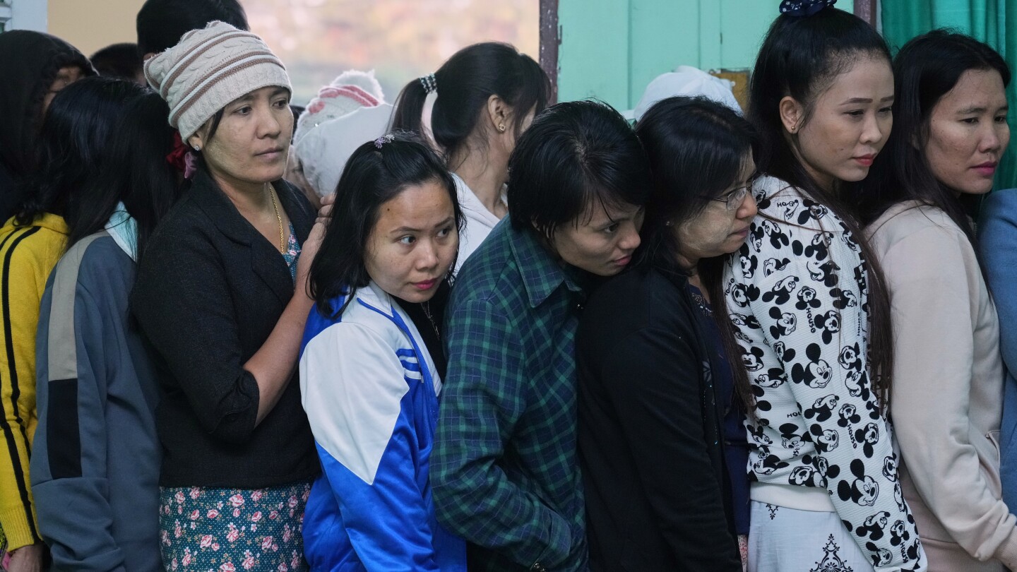 Election underway in military-ruled Myanmar